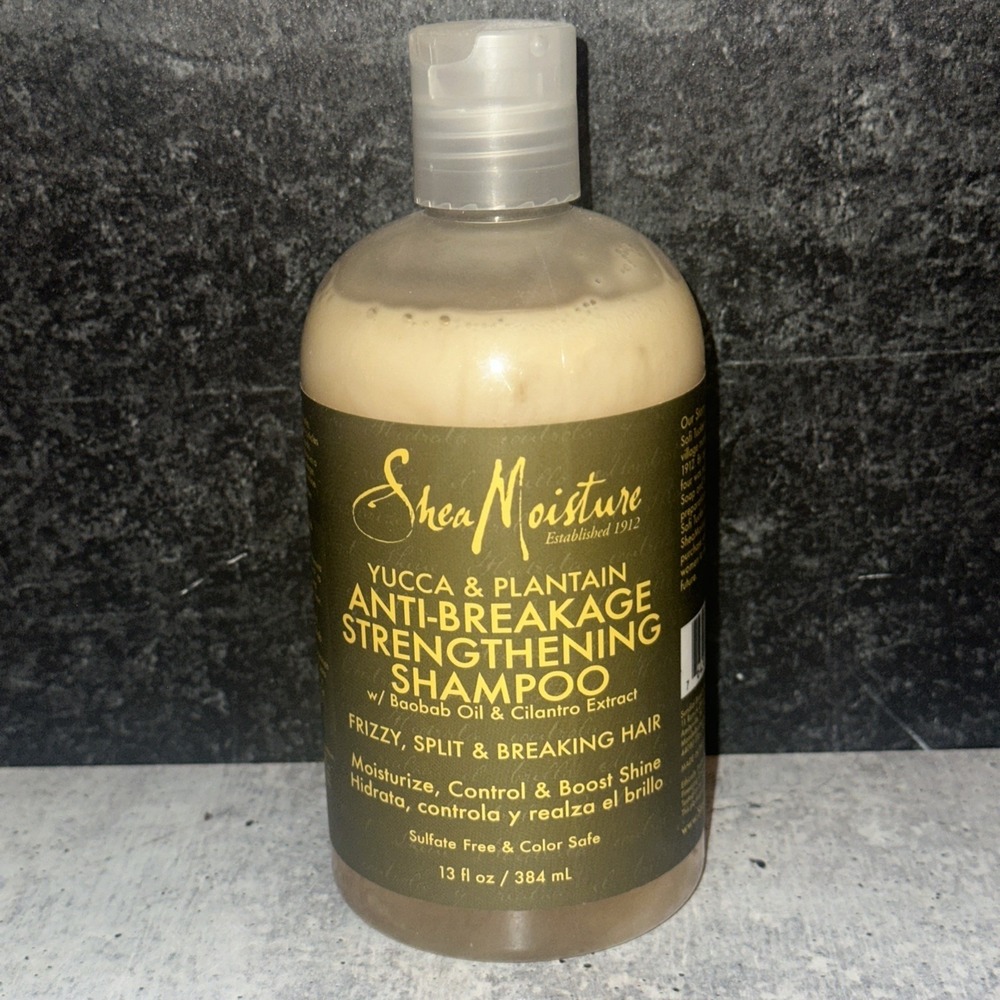 SheaMoisture Yucca & Plantain Anti-breakage Strengthening Shampoo, 13 oz